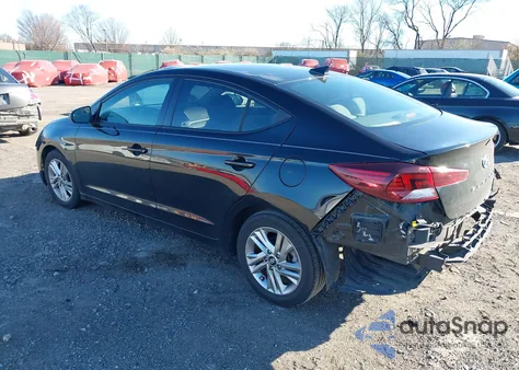 2019 Hyundai Elantra Sel из США, поврежденный, VIN KMHD84LF6KU786752
